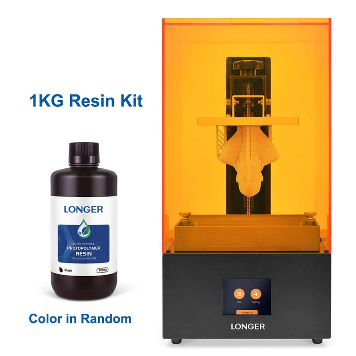 Orange 30 Resin 3D Printer - LONGER | Most Affordable 3D Printer