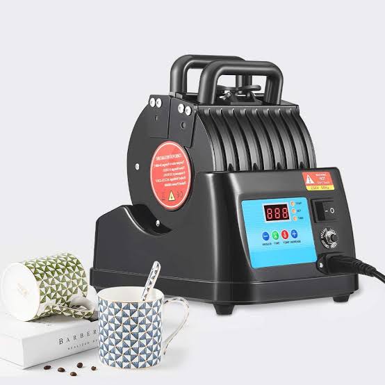 Sublimation Custom Mug / Cup Heat Press Printer Machine 600W