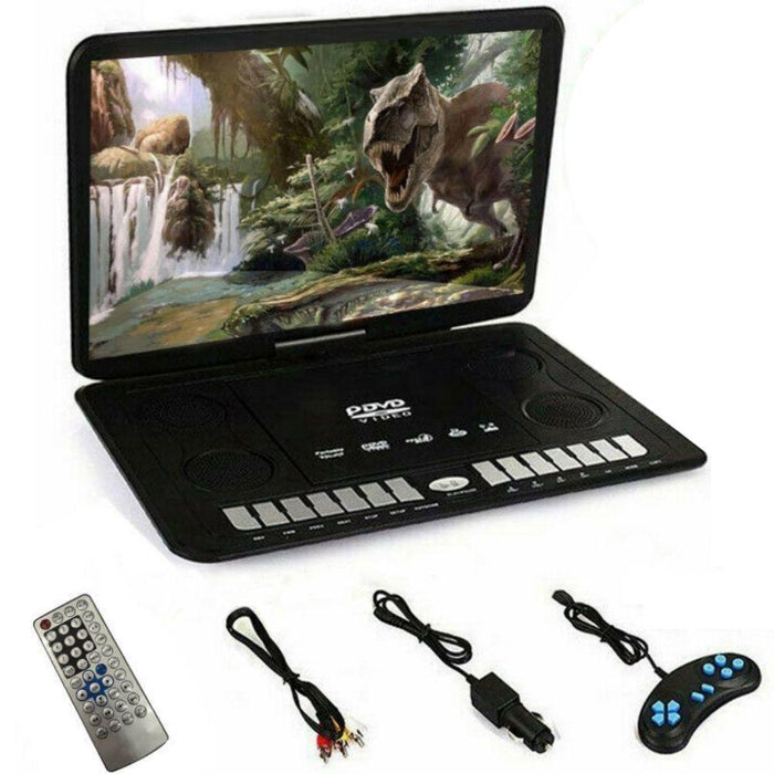 Portable Widescreen DVD Player With Screen 13.9"