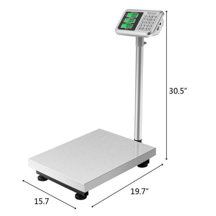 Large Industrial Mail Postal Shipping Floor Platform Scale
