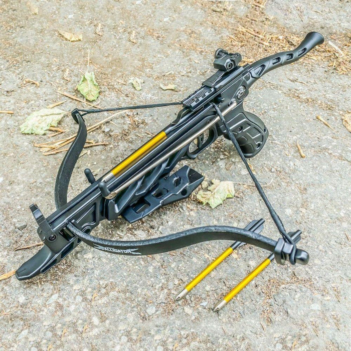 Portable Tactical Hunting Self Cocking Crossbow