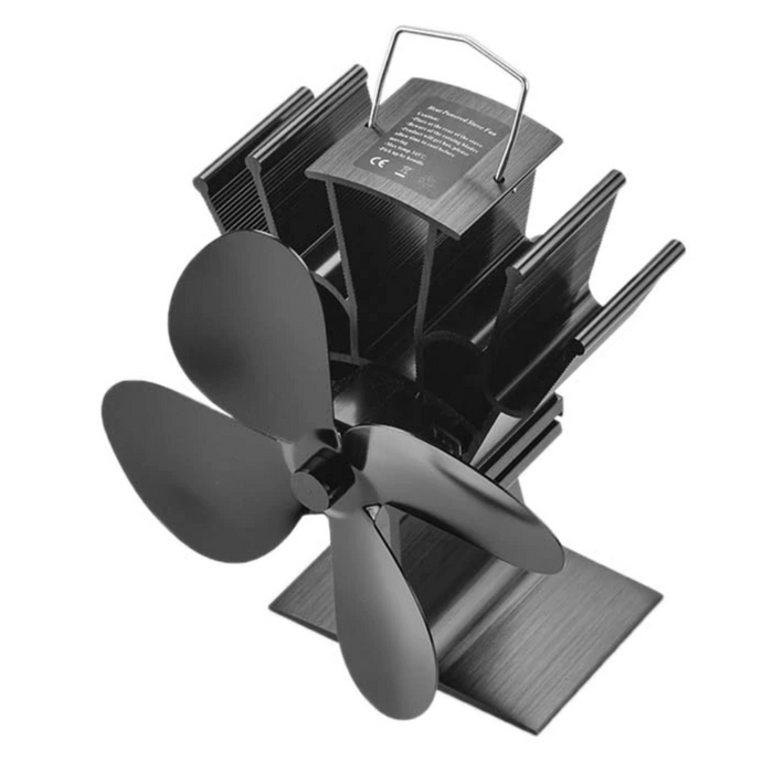 Wood Stove Fan Heat Powered Blower