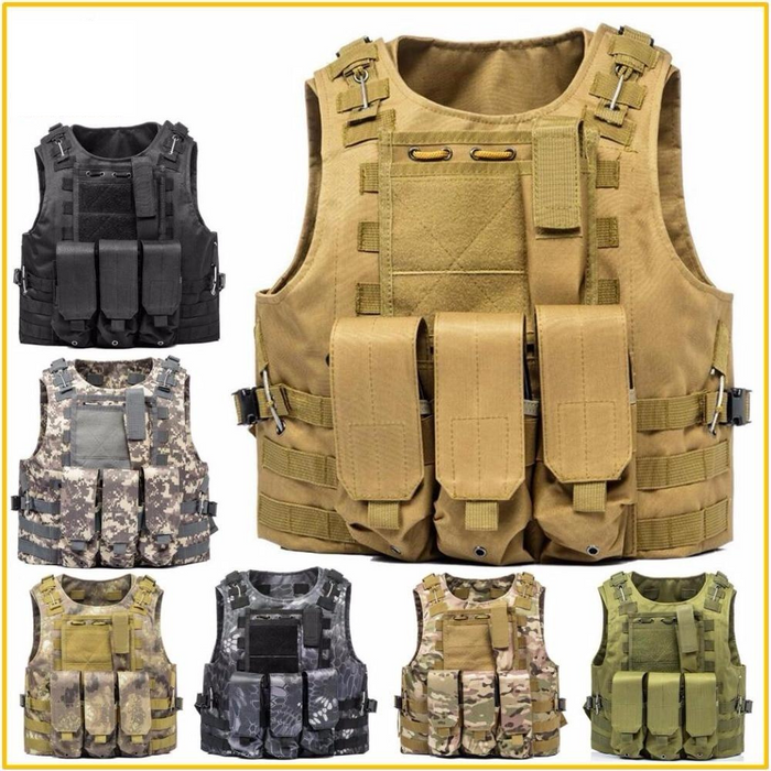 Military Tactical Plate Carrier Vest