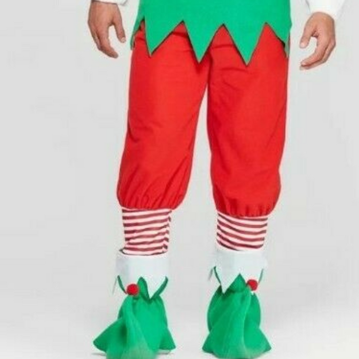 Christmas Fantasy Halloween Elf Adult Costume Outfit