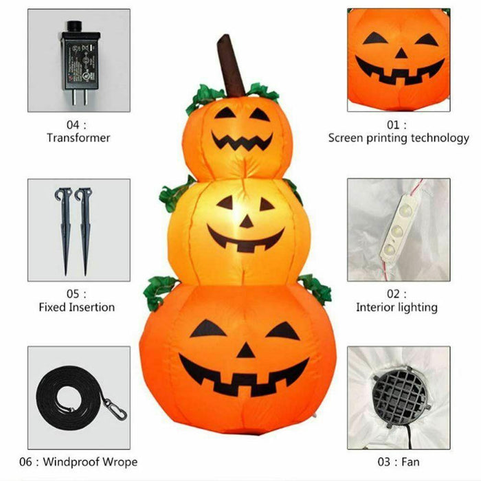 Lighted Outdoor Airblown Halloween Blow Up Inflatable