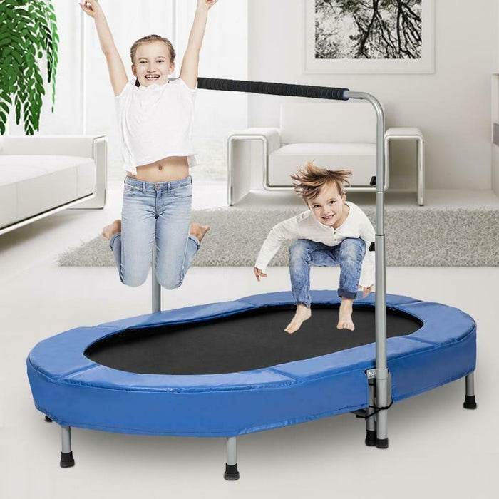 Adjustable Mini Exercise Trampoline Foldable Indoor Adult Jump
