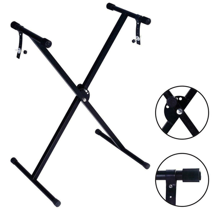 Adjustable X Style Digital Electric Piano Keyboard Stand