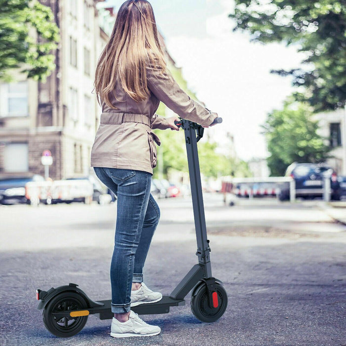 Adult Electric Scooter Foldable 16 Miles Long Range Commute 8.5"