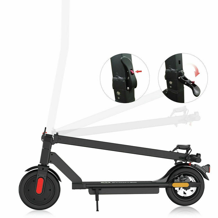 Adult Electric Scooter Foldable 16 Miles Long Range Commute 8.5"