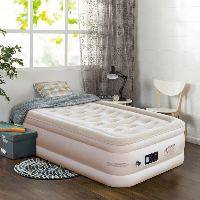Premium Air Bed Twin Blow Up Air Mattress Inflatable Air Bed Mattress with Pump