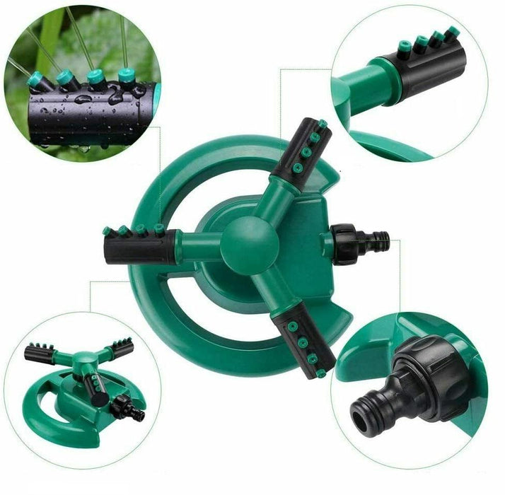 Auto Lawn Garden Sprinkler Water Irrigation System