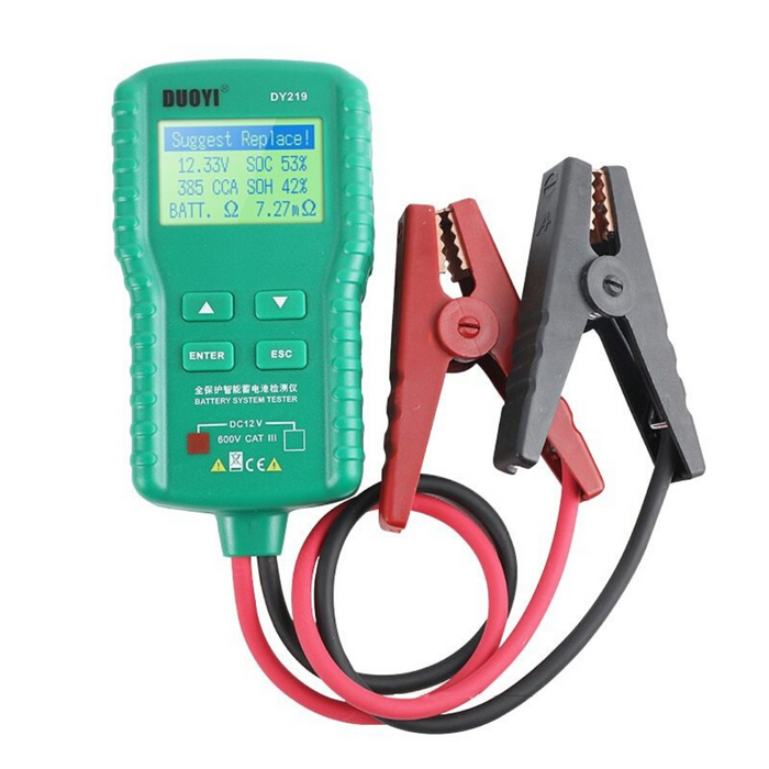 Portable 12V Car Battery Load Tester