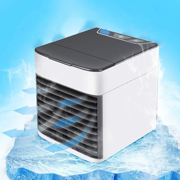 Mini Portable AC Unit Small Air Conditioner Personal Cooler Fan For Desktop Studio Car