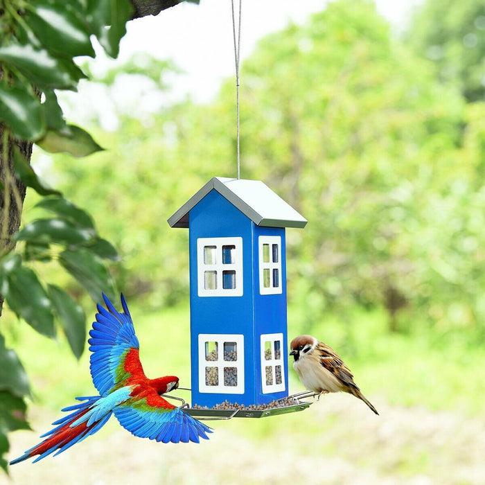 Premium Bird Feeder Outdoor Garden Yard Wild Weatherproof Feeder House