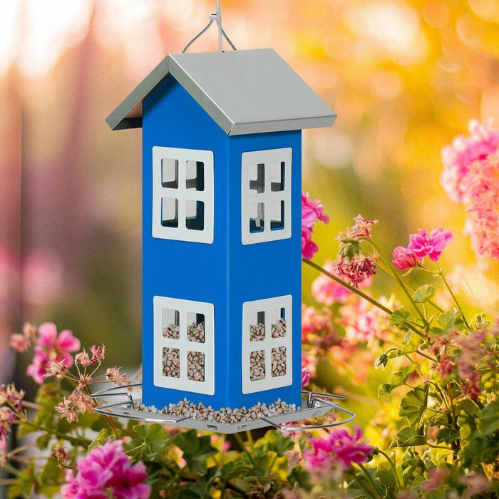 Premium Bird Feeder Outdoor Garden Yard Wild Weatherproof Feeder House