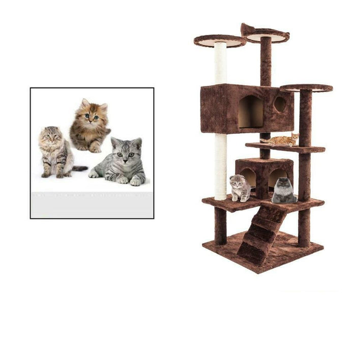 Cat Tree Kitten Tree Tower Condo Furniture Scratch Post