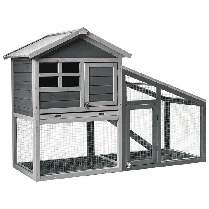 Premium Chicken Coop Large Wooden Chicken House Coup For Indoor & Outdoor