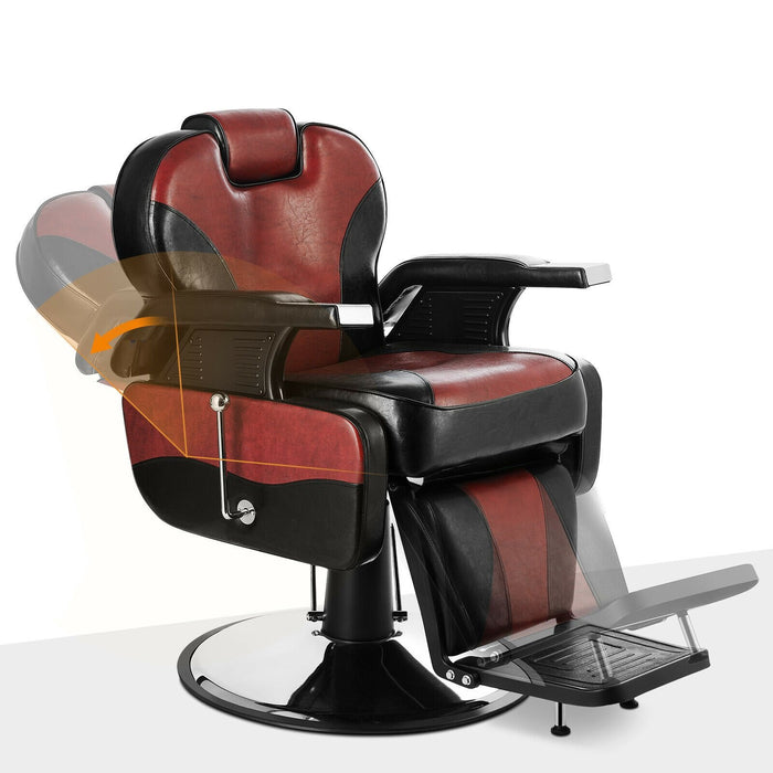 Cipco Reclining Barber Chair Heavy Duty Salon Beauty Styling Chair
