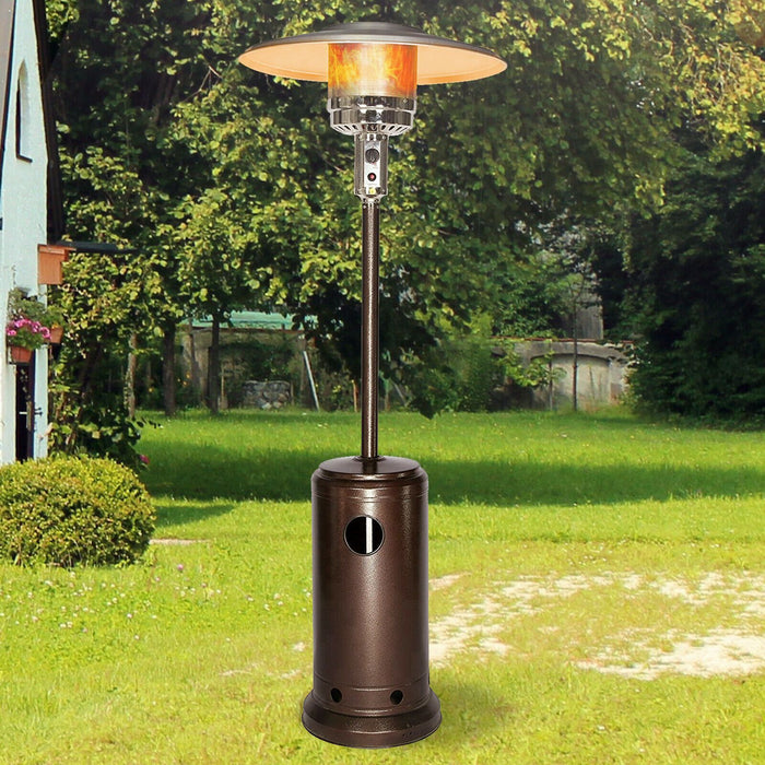 Commercial Outdoor Propane Patio Heater With Wheel