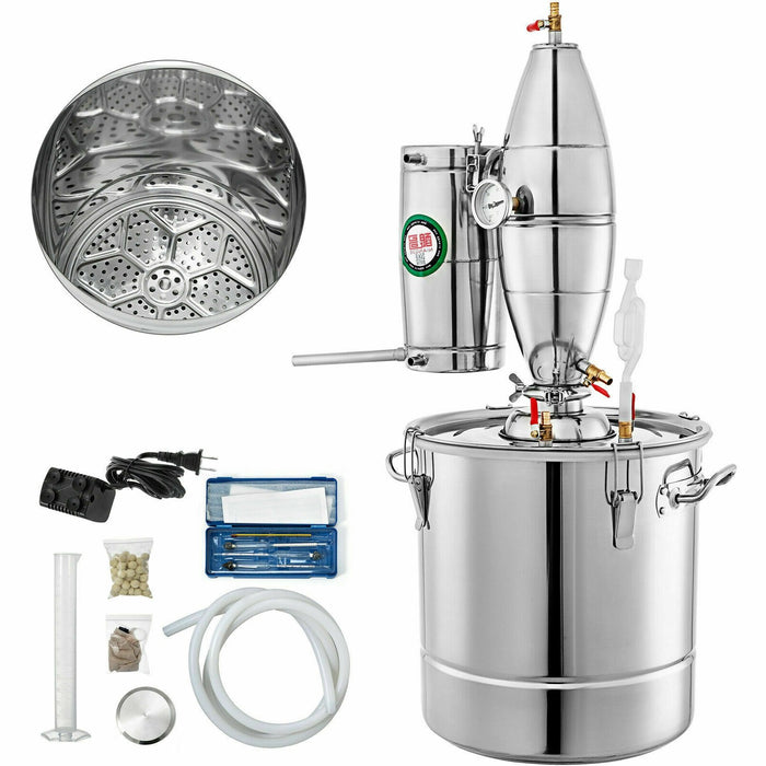 Complete Alcohol Distiller Moonshine Still Brewing Kit