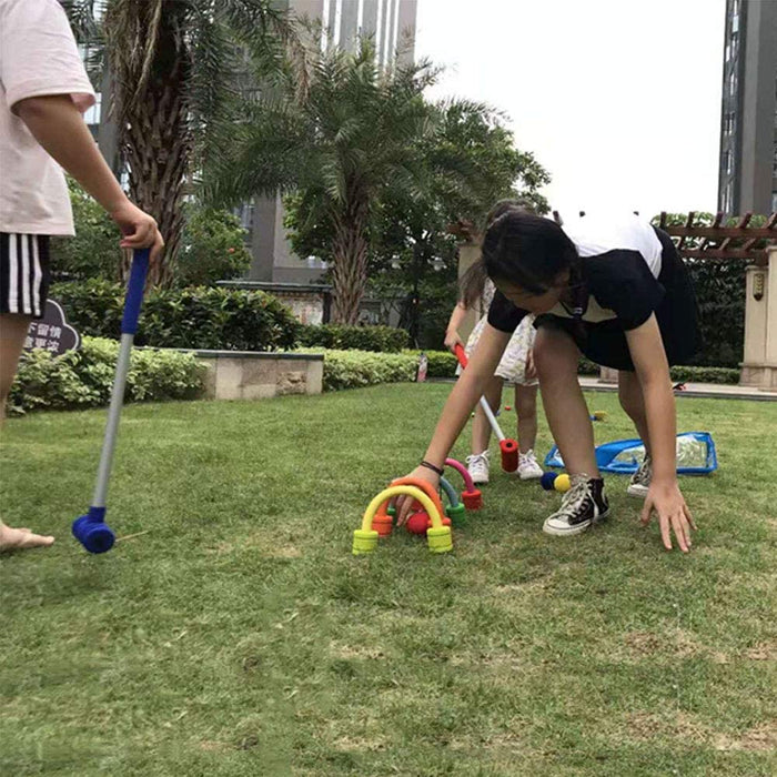Premium Croquet Set Croquet Lawn Game Set with Travel Case (For Kids)