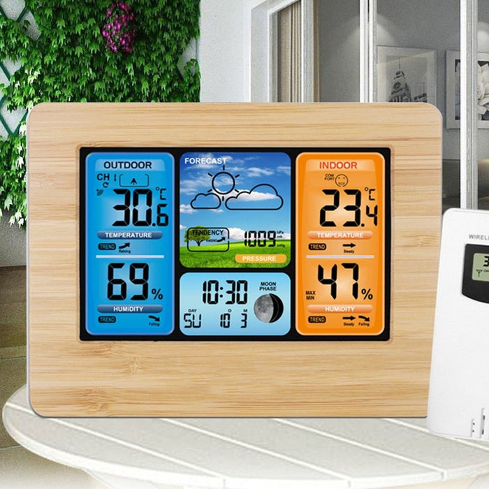 Personal Indoor / Outdoor Wireless Wifi Weather Home Station