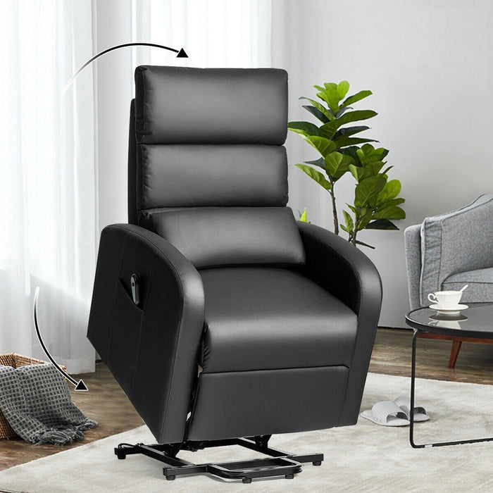 Elderly Lift Recliner Chair Electric Power Lift Leather Chair