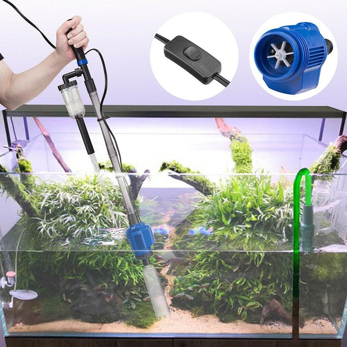 Electric Aquarium Gravel Fish Tank Cleaner Automatic