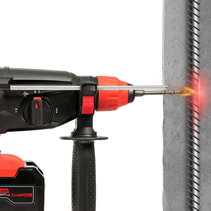 Electric Rotary Hammer Drill Cordless Lithium 20V