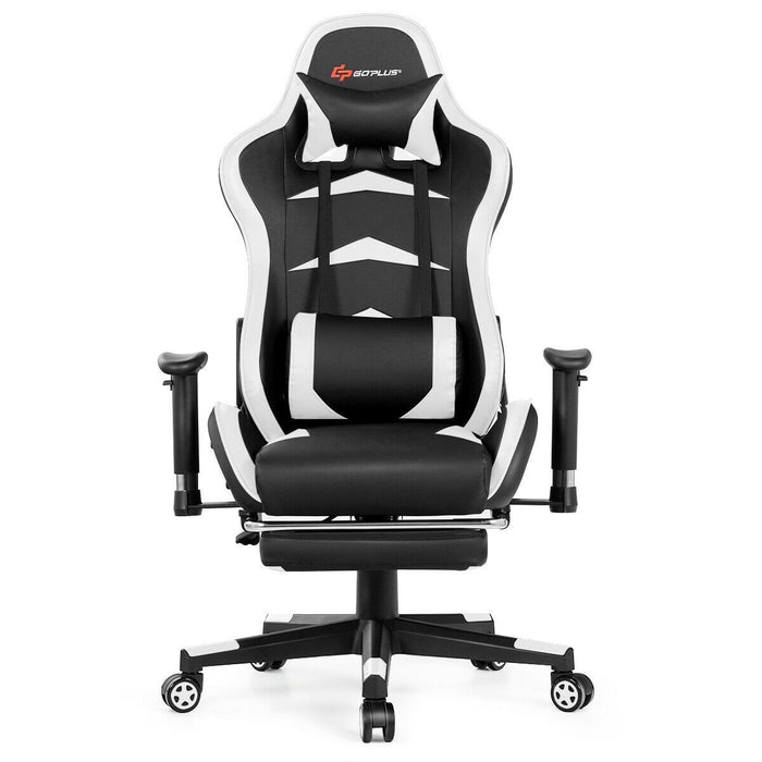 Premium Massage Gaming Chair Shiatsu Office Desk Use with Foot Rest