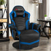 Premium Ergonomic High Back Massage Gaming Chair with Pillow - primeply