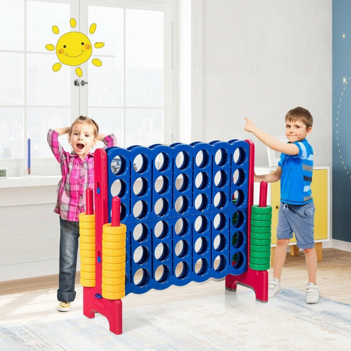 Giant Jumbo Connect 4-to-Score 4 in A Row Game Set