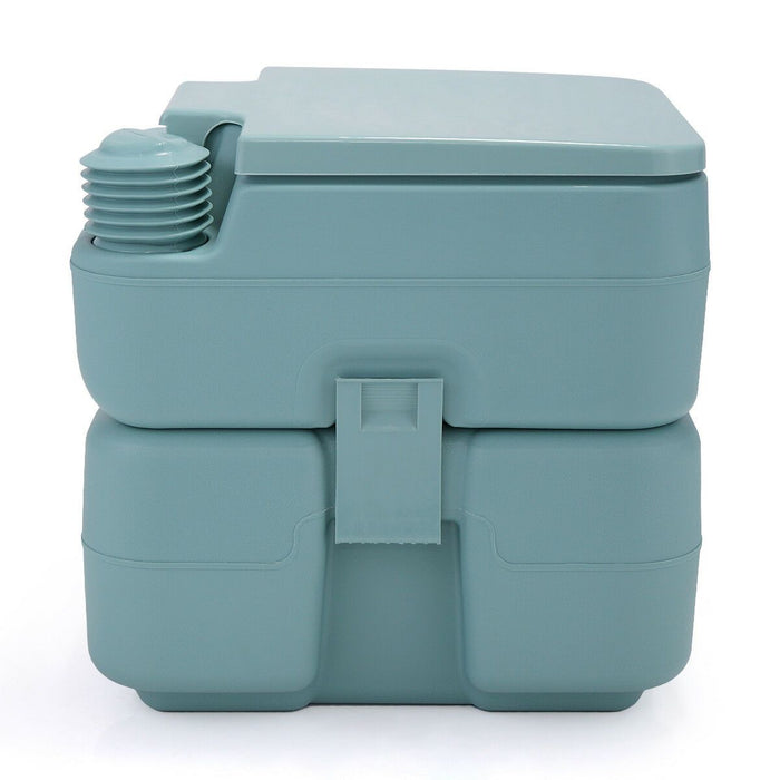 Green Portable Toilet 5 Gallon 20L Outdoor Indoor Travel Camping Potty