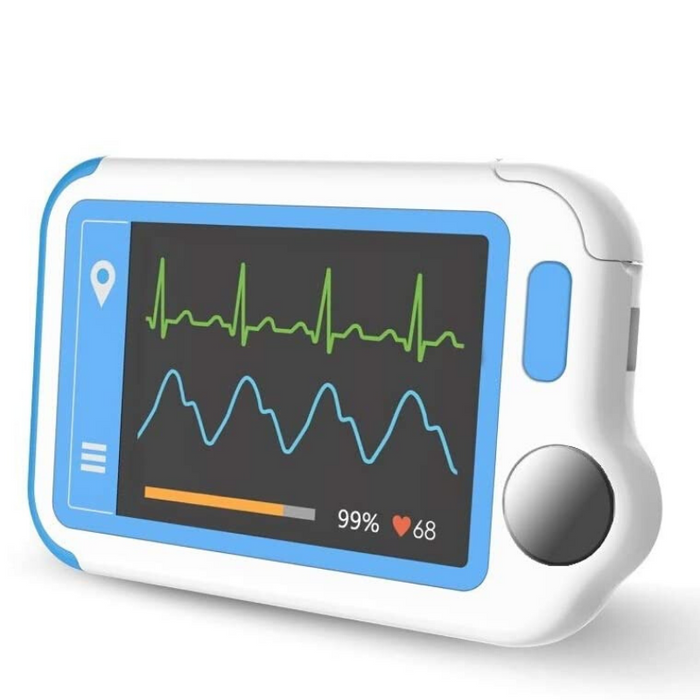 Portable Handheld Chest Heartbeat Home Monitor