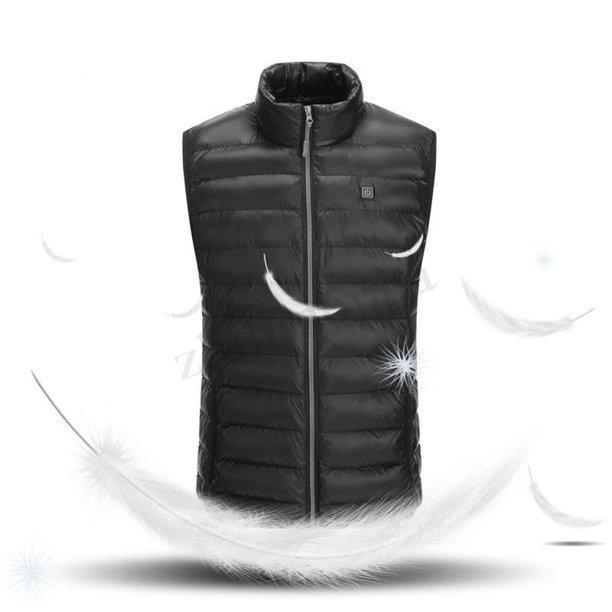 Premium Rechargeable Heated Vest Mens Womens Electric Warming Jacket Vest