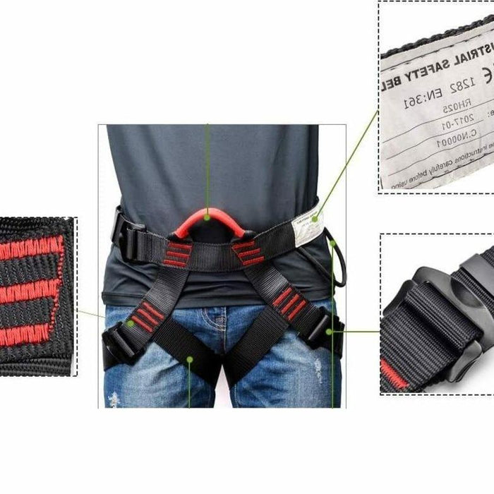 Heavy Duty Rock Climbing Saddle Harness