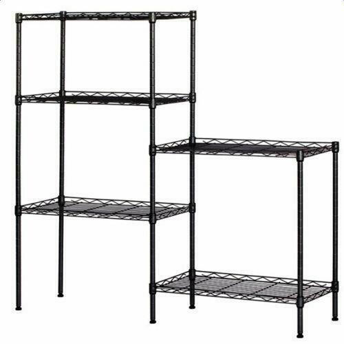 Heavy Duty Standing Storage Shelf Rack Adjustable