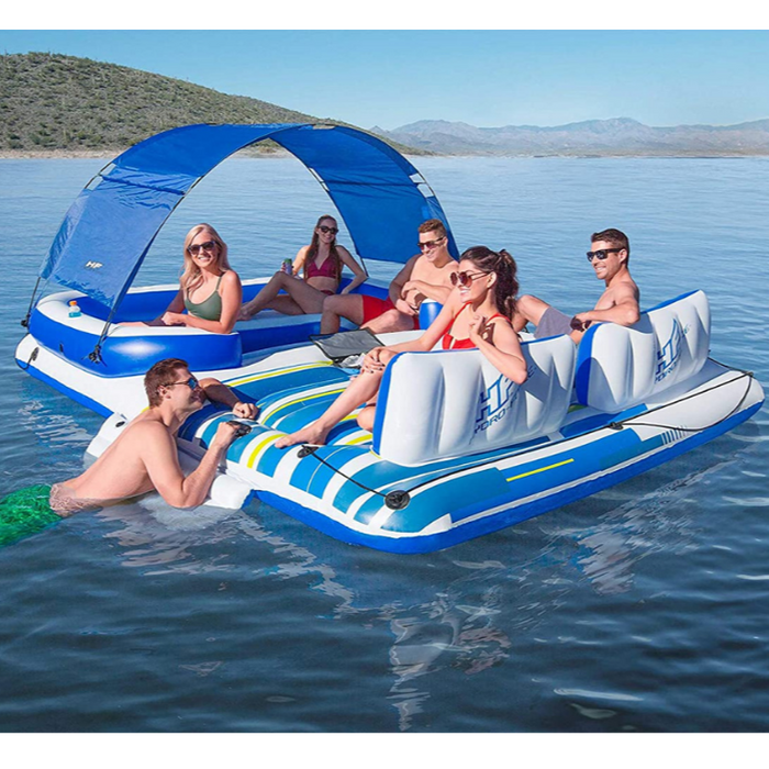 Hydro Force Tropical Giant Inflatable Pool Float for Adults
