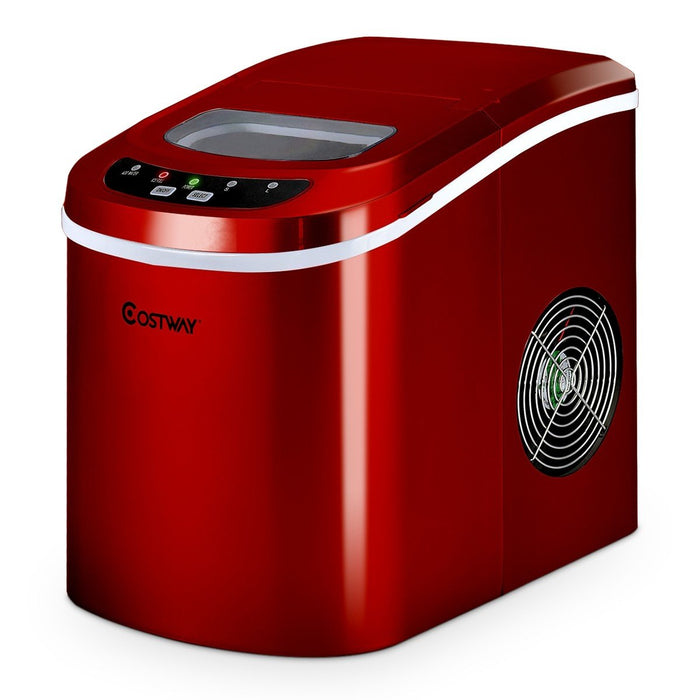 Mini Portable Electric Ice Maker Fridge Countertop Cube Sonic Ice Machine