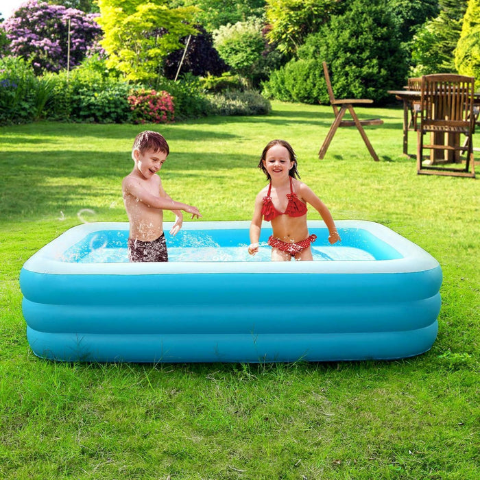 Inflatable Blow up Above Ground Family Swimming Pool