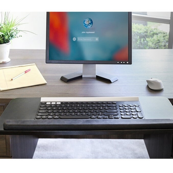 Premium Adjustable Under Desk Clamp On Keyboard Drawer Tray
