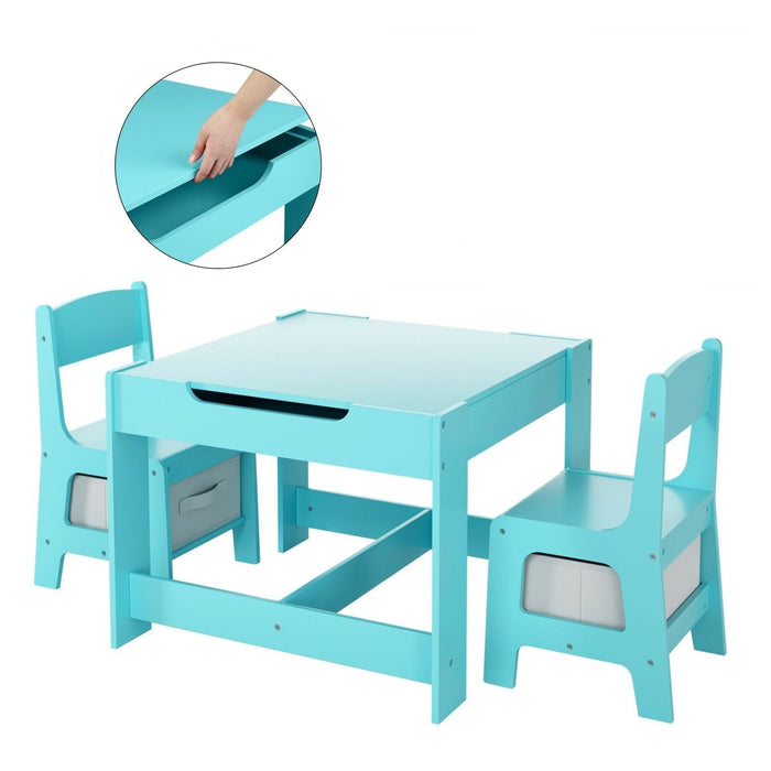 Kids Adjustable Desk Children Art Homework School Desk Chair Set