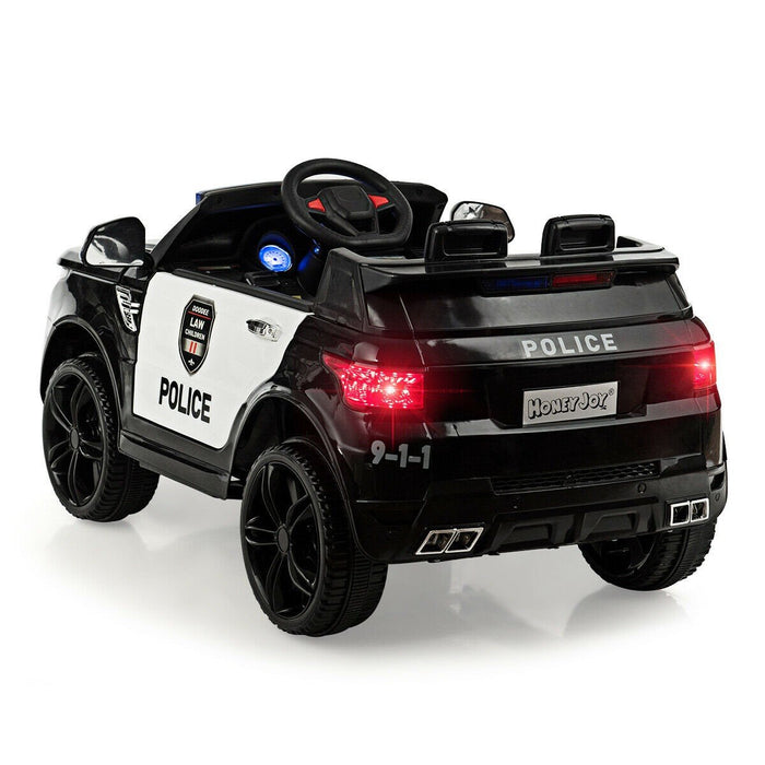 Police Car Kids Electric Car Motorized Power Wheel Ride On Car Toy