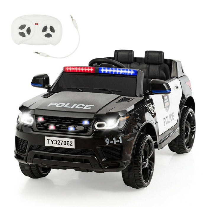 Police Car Kids Electric Car Motorized Power Wheel Ride On Car Toy