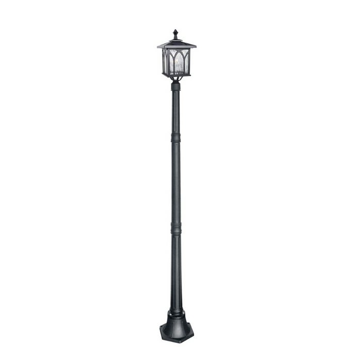Premium Outdoor Solar Yard Light Lamp Post Fixture
