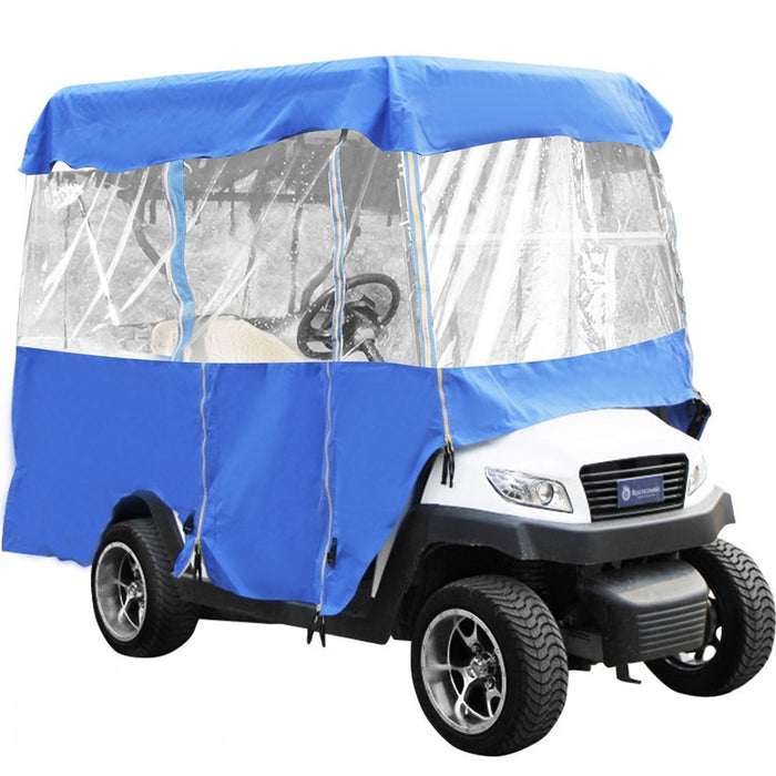 Ultimate Golf Club Cart Enclosure Rain Cover With Doors