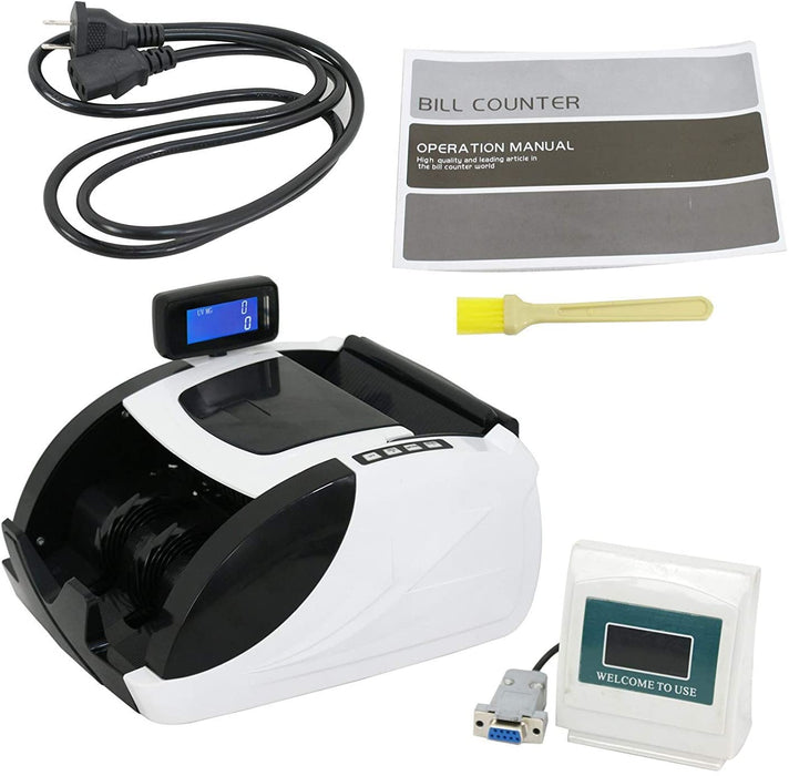 Money Counting Machine with UV & MG Money Counterfeit Detector