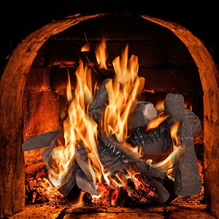 Natural Gas Fireplace Log Set Vent Free Ceramic Propane