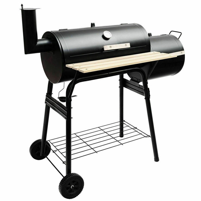 Outdoor Charcoal BBQ Grill Smoker Pit Backyard Home Garden