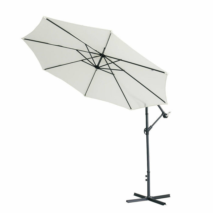 Outdoor Hanging Patio Umbrella Crank Yard Sun Shade 10"